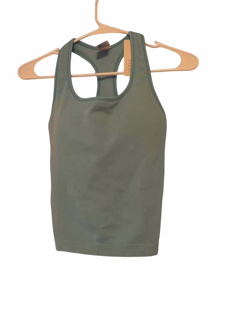 all in motion baby blue racer back tank top